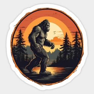 Big Foot - Mythical Creatures Sticker